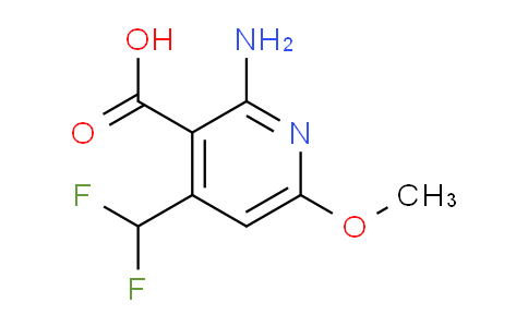 2-Amino-4-(difluoromethyl)-6-methoxypyridine-3-carboxylic acid