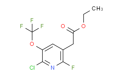 AM20817 | 1803907-74-5 | Ethyl 2-chloro-6-fluoro-3-(trifluoromethoxy)pyridine-5-acetate