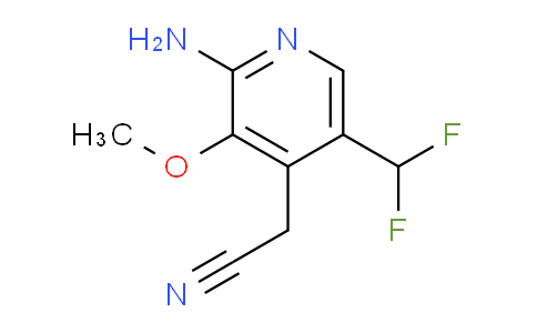 AM208171 | 1806822-22-9 | 2-Amino-5-(difluoromethyl)-3-methoxypyridine-4-acetonitrile