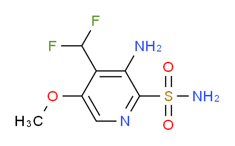 AM208172 | 1805226-66-7 | 3-Amino-4-(difluoromethyl)-5-methoxypyridine-2-sulfonamide