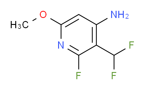 4-Amino-3-(difluoromethyl)-2-fluoro-6-methoxypyridine