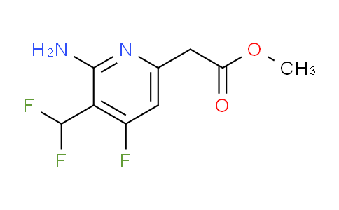 Methyl 2-amino-3-(difluoromethyl)-4-fluoropyridine-6-acetate
