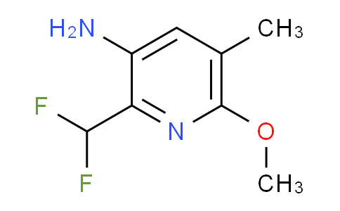 3-Amino-2-(difluoromethyl)-6-methoxy-5-methylpyridine