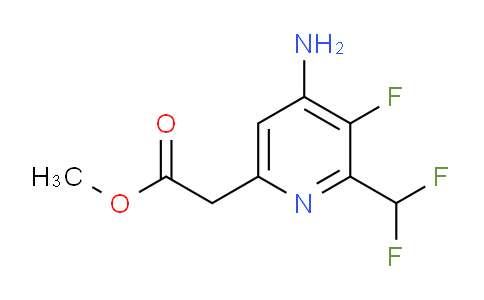 AM208185 | 1805943-39-8 | Methyl 4-amino-2-(difluoromethyl)-3-fluoropyridine-6-acetate