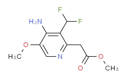 AM208191 | 1805364-04-8 | Methyl 4-amino-3-(difluoromethyl)-5-methoxypyridine-2-acetate