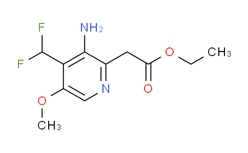 AM208192 | 1806796-08-6 | Ethyl 3-amino-4-(difluoromethyl)-5-methoxypyridine-2-acetate