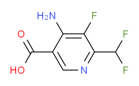AM208193 | 1803673-52-0 | 4-Amino-2-(difluoromethyl)-3-fluoropyridine-5-carboxylic acid