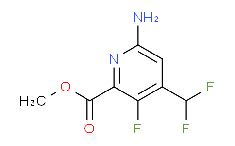 AM208196 | 1803673-63-3 | Methyl 6-amino-4-(difluoromethyl)-3-fluoropyridine-2-carboxylate