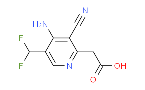 AM208197 | 1805348-94-0 | 4-Amino-3-cyano-5-(difluoromethyl)pyridine-2-acetic acid