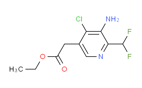 AM208198 | 1806833-49-7 | Ethyl 3-amino-4-chloro-2-(difluoromethyl)pyridine-5-acetate