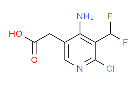 AM208200 | 1804452-31-0 | 4-Amino-2-chloro-3-(difluoromethyl)pyridine-5-acetic acid