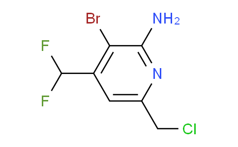 AM208204 | 1804694-20-9 | 2-Amino-3-bromo-6-(chloromethyl)-4-(difluoromethyl)pyridine