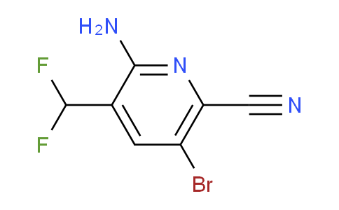 AM208205 | 1805162-45-1 | 2-Amino-5-bromo-6-cyano-3-(difluoromethyl)pyridine