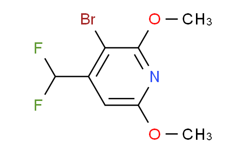 AM208208 | 1806807-68-0 | 3-Bromo-4-(difluoromethyl)-2,6-dimethoxypyridine