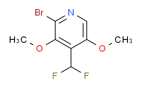 2-Bromo-4-(difluoromethyl)-3,5-dimethoxypyridine