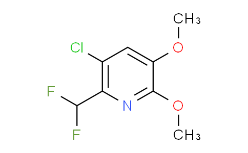 5-Chloro-6-(difluoromethyl)-2,3-dimethoxypyridine