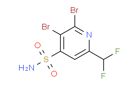 AM208219 | 1806890-93-6 | 2,3-Dibromo-6-(difluoromethyl)pyridine-4-sulfonamide