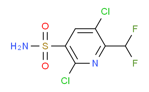 AM208223 | 1804704-14-0 | 3,6-Dichloro-2-(difluoromethyl)pyridine-5-sulfonamide