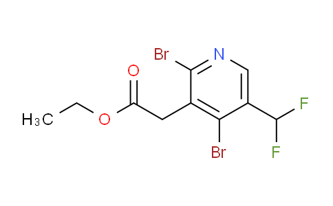 AM208226 | 1804447-83-3 | Ethyl 2,4-dibromo-5-(difluoromethyl)pyridine-3-acetate