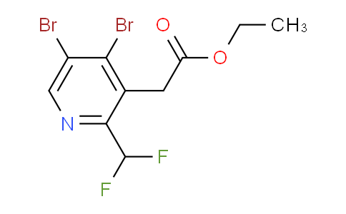 AM208228 | 1805284-67-6 | Ethyl 4,5-dibromo-2-(difluoromethyl)pyridine-3-acetate