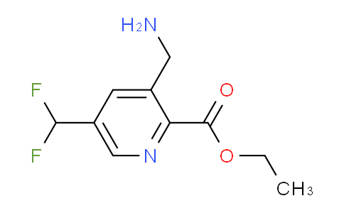 AM208238 | 1805280-62-9 | Ethyl 3-(aminomethyl)-5-(difluoromethyl)pyridine-2-carboxylate
