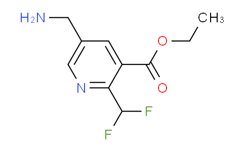 AM208240 | 1415089-68-7 | Ethyl 5-(aminomethyl)-2-(difluoromethyl)pyridine-3-carboxylate