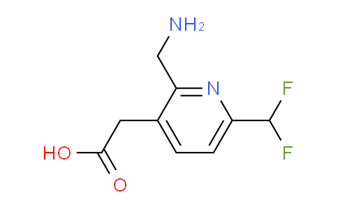 AM208242 | 1805280-75-4 | 2-(Aminomethyl)-6-(difluoromethyl)pyridine-3-acetic acid