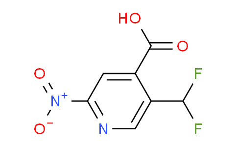 AM208243 | 1805043-88-2 | 5-(Difluoromethyl)-2-nitropyridine-4-carboxylic acid
