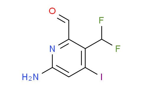 AM208251 | 1804922-99-3 | 6-Amino-3-(difluoromethyl)-4-iodopyridine-2-carboxaldehyde
