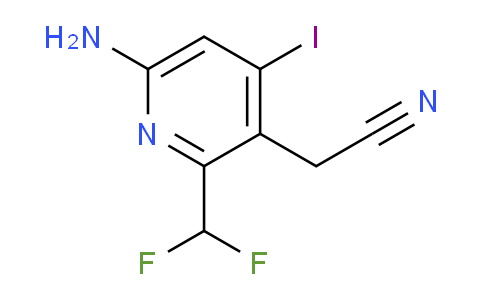 AM208253 | 1803672-42-5 | 6-Amino-2-(difluoromethyl)-4-iodopyridine-3-acetonitrile