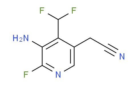 AM208256 | 1806809-27-7 | 3-Amino-4-(difluoromethyl)-2-fluoropyridine-5-acetonitrile