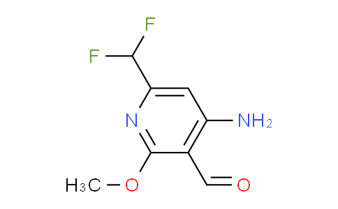 4-Amino-6-(difluoromethyl)-2-methoxypyridine-3-carboxaldehyde