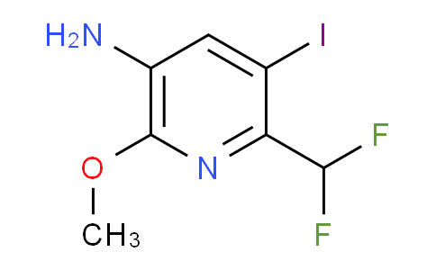 AM208267 | 1805210-19-8 | 5-Amino-2-(difluoromethyl)-3-iodo-6-methoxypyridine