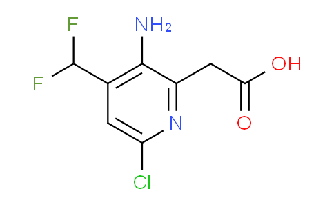 AM208275 | 1805345-25-8 | 3-Amino-6-chloro-4-(difluoromethyl)pyridine-2-acetic acid