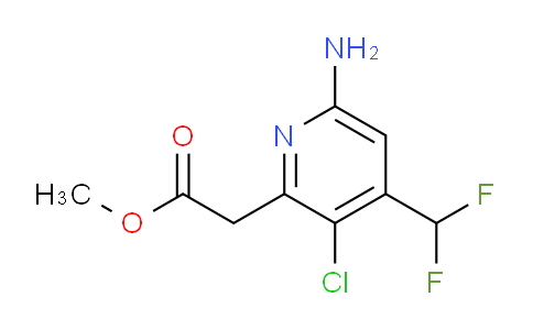 AM208277 | 1806836-55-4 | Methyl 6-amino-3-chloro-4-(difluoromethyl)pyridine-2-acetate