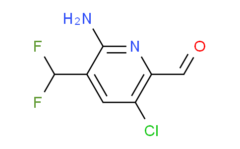 AM208281 | 1804451-21-5 | 2-Amino-5-chloro-3-(difluoromethyl)pyridine-6-carboxaldehyde