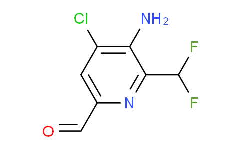 AM208283 | 1805100-68-8 | 3-Amino-4-chloro-2-(difluoromethyl)pyridine-6-carboxaldehyde