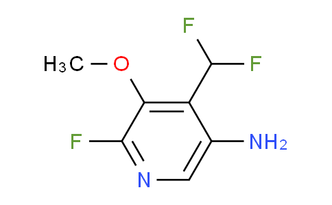 AM208284 | 1805342-16-8 | 5-Amino-4-(difluoromethyl)-2-fluoro-3-methoxypyridine
