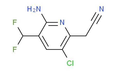 AM208285 | 1806811-90-4 | 2-Amino-5-chloro-3-(difluoromethyl)pyridine-6-acetonitrile