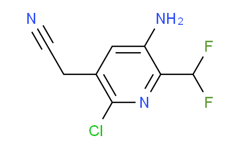 AM208290 | 1805918-83-5 | 3-Amino-6-chloro-2-(difluoromethyl)pyridine-5-acetonitrile