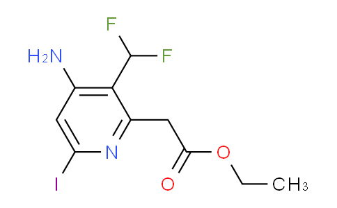 AM208300 | 1806887-88-6 | Ethyl 4-amino-3-(difluoromethyl)-6-iodopyridine-2-acetate