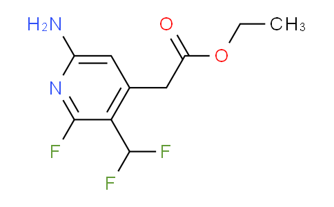 AM208311 | 1805212-92-3 | Ethyl 6-amino-3-(difluoromethyl)-2-fluoropyridine-4-acetate