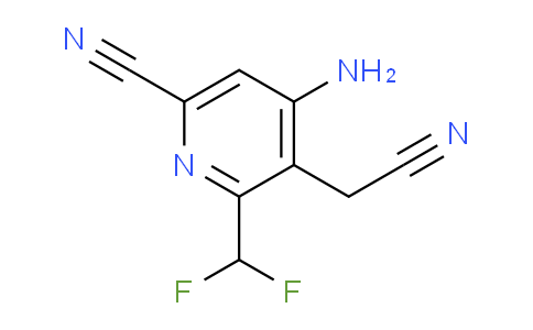 AM208313 | 1804484-69-2 | 4-Amino-6-cyano-2-(difluoromethyl)pyridine-3-acetonitrile