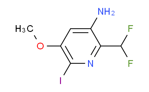 AM208316 | 1805013-61-9 | 3-Amino-2-(difluoromethyl)-6-iodo-5-methoxypyridine