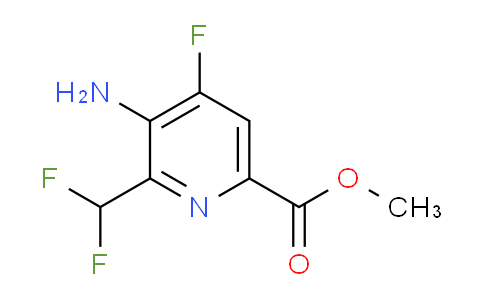 AM208319 | 1806834-29-6 | Methyl 3-amino-2-(difluoromethyl)-4-fluoropyridine-6-carboxylate