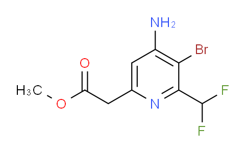 AM208331 | 1806061-38-0 | Methyl 4-amino-3-bromo-2-(difluoromethyl)pyridine-6-acetate