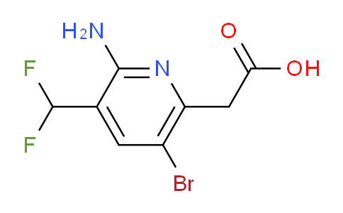 AM208333 | 1806835-22-2 | 2-Amino-5-bromo-3-(difluoromethyl)pyridine-6-acetic acid