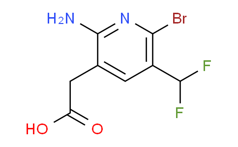 AM208334 | 1806835-36-8 | 2-Amino-6-bromo-5-(difluoromethyl)pyridine-3-acetic acid