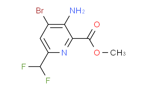 AM208337 | 1803710-82-8 | Methyl 3-amino-4-bromo-6-(difluoromethyl)pyridine-2-carboxylate