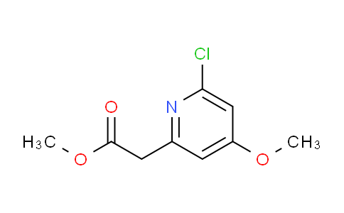 AM20834 | 1261546-65-9 | Methyl 6-chloro-4-methoxypyridine-2-acetate
